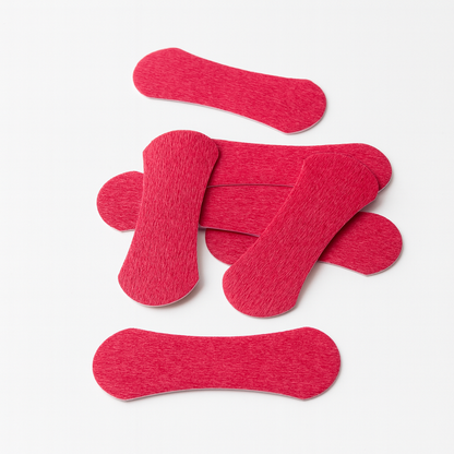 Pink sweat proof nasal breathing strips