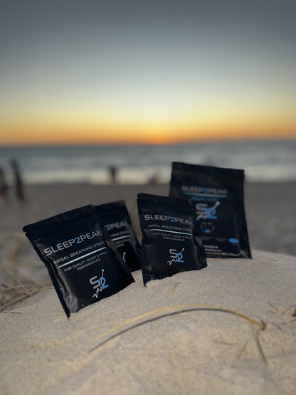 Invisible nasal breathing strips